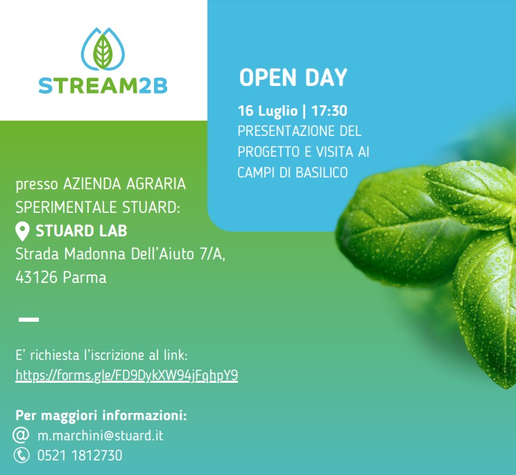 Parma, 16/07/2024 | Open Day progetto STREAM2B